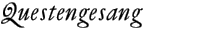 Questengesang