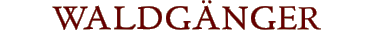 WALDG�NGER