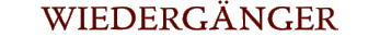 WIEDERG�NGER